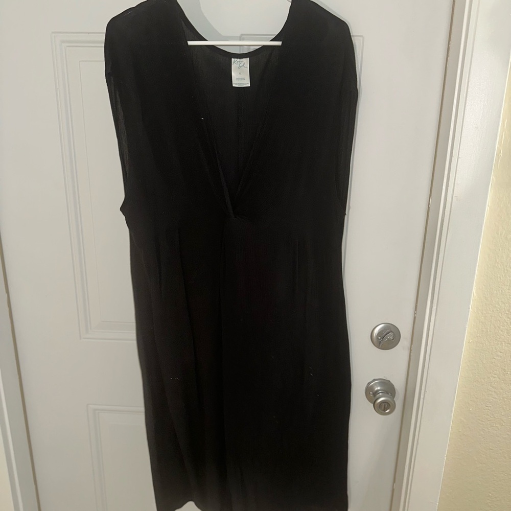 Black Swimsuit Cover Up